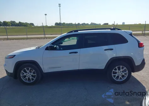 2016 Jeep Cherokee Sport из США, поврежденный, VIN 1C4PJLAB1GW177337
